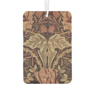 William Morris Honeysuckle Classic English Art Car Air Freshener
