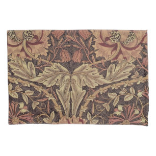 William Morris Honeysuckle Classic English Art Pillowcase