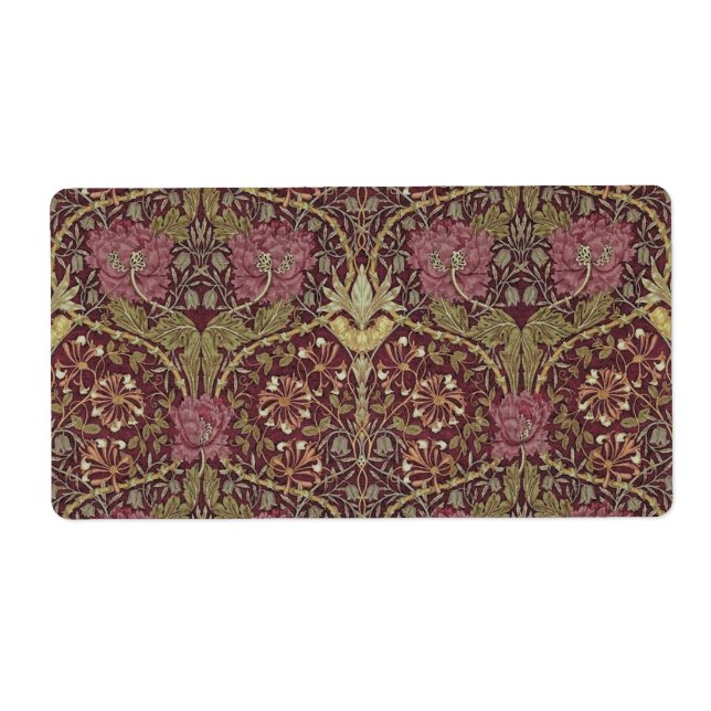 William Morris, Honeysuckle, floral. pattern, art (Front)