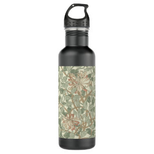William Morris Honeysuckle Flower Wallpaper 710 Ml Water Bottle