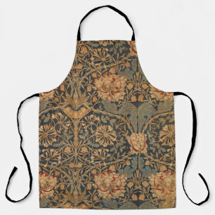 William Morris Honeysuckle Rich Wallpaper Apron