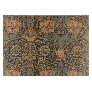 William Morris Honeysuckle Rich Wallpaper Cutting Board