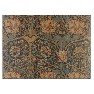 William Morris Honeysuckle Rich Wallpaper Cutting Board