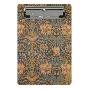 William Morris Honeysuckle Rich Wallpaper Mini Clipboard