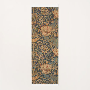 William Morris Honeysuckle Rich Wallpaper Yoga Mat