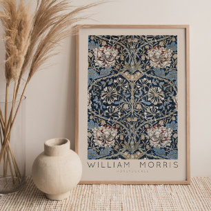 William Morris Honeysuckle Wall Art Print