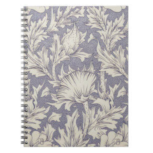 William Morris Horn Poppy Classic Floral Notebook