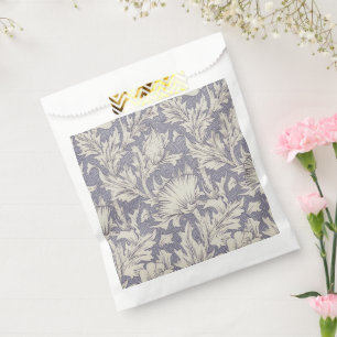 William Morris Horn Poppy Wallpaper Print: Vintage Favour Bag
