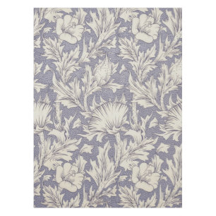 William Morris Horn Poppy Wallpaper Print: Vintage Tablecloth