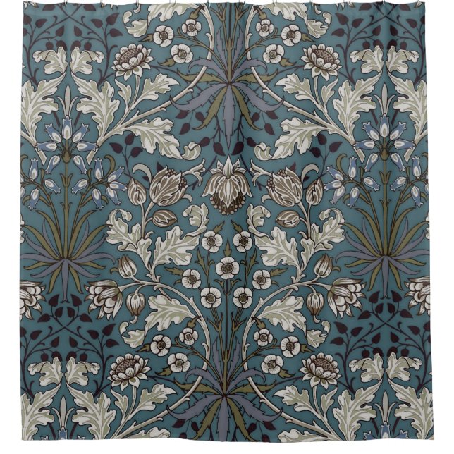 William Morris "Hyacinth" 1 Shower Curtain (Front)