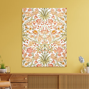 William Morris Hyacinth Floral Botanical Art Canvas Print
