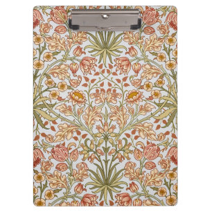 William Morris Hyacinth Floral Botanical Art Clipboard