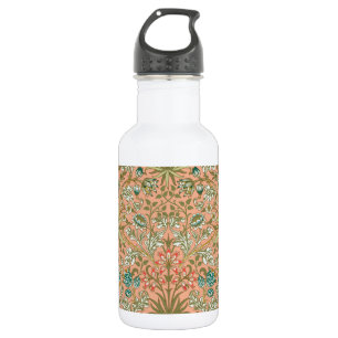 William Morris Hyacinth Flower Rose Art 532 Ml Water Bottle