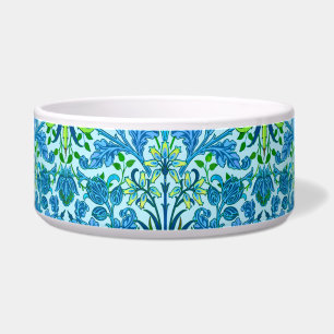 William Morris Hyacinth Print, Cerulean Blue
