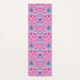 William Morris Hyacinth Print, Fuchsia Pink Yoga Mat