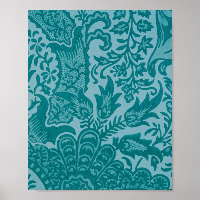 William Morris Indian pattern Poster (Front)