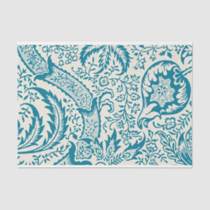 William Morris, Indian pattern, Turquoise Tissue Paper