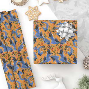 William Morris Inspired Christmas Elegant Wrapping Paper