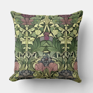 William Morris Inspired Floral 'Lasting Garden' Cushion