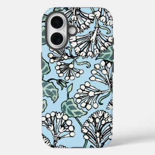 William Morris Jasmine and Leaves Pattern iPhone 16 Case