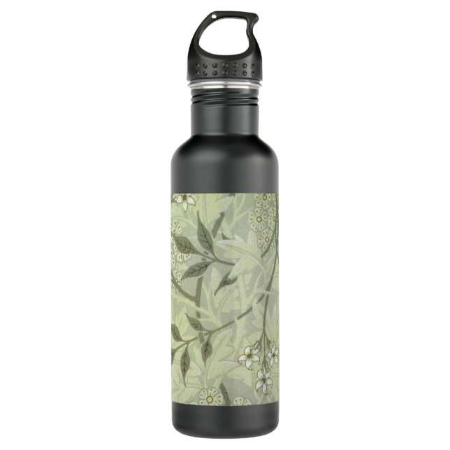 William Morris Jasmine Botanical 710 Ml Water Bottle (Front)