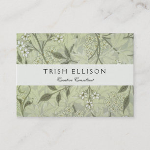 William Morris Jasmine Botanical Business Card