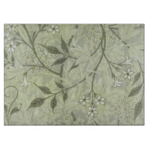 William Morris Jasmine Botanical Vintage Antique Cutting Board