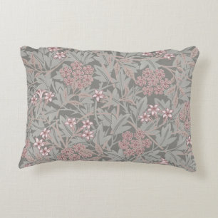 William Morris Jasmine Flower Pattern Decorative Cushion