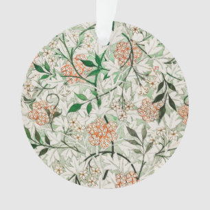 William Morris Jasmine Garden Flower Classic Ornament