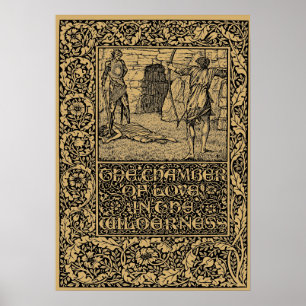 William Morris Kelmscott Press page 1896 Poster