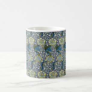 William Morris Kennet Pattern (Blue) Coffee Mug