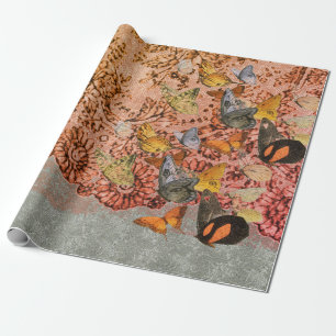 William Morris LACE AND BUTTERFLIES Wrapping Paper