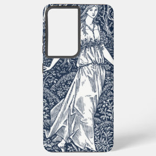 William Morris Lady In the woods Samsung Galaxy Case
