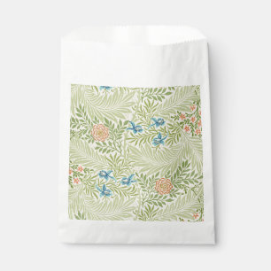 William Morris Larkspur Floral Pattern Favour Bag