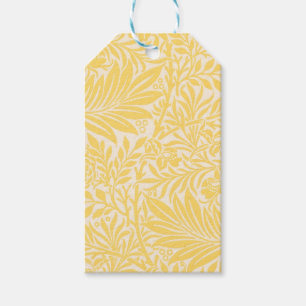 William Morris - Larkspur Leaves & Flower Pattern Gift Tags