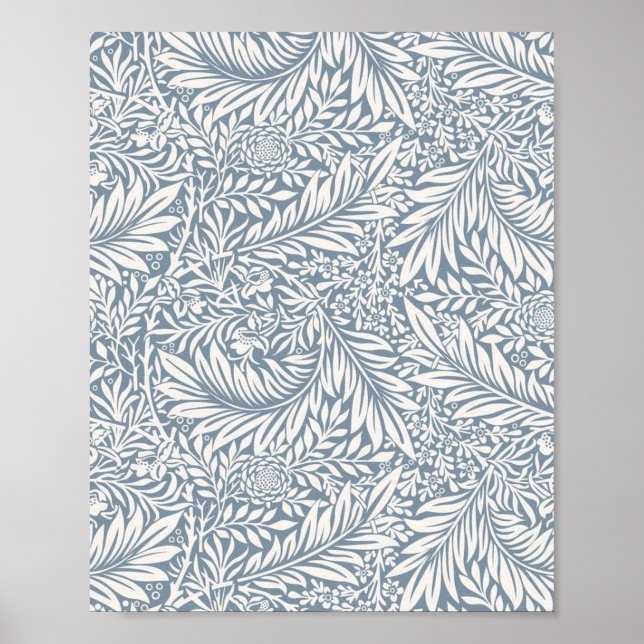 William Morris Larkspur Poster (Front)