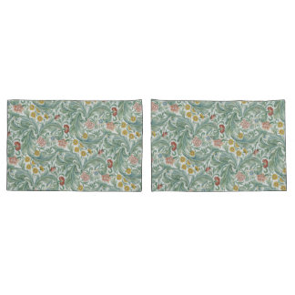 William Morris Leicester Leaves Flowers Carnation Pillowcase