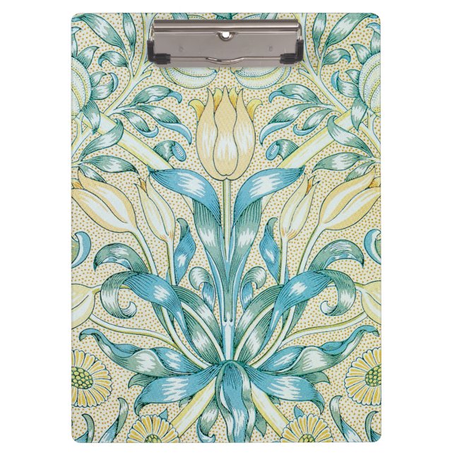 William Morris Lily and Pomegranate Clipboard (Front)