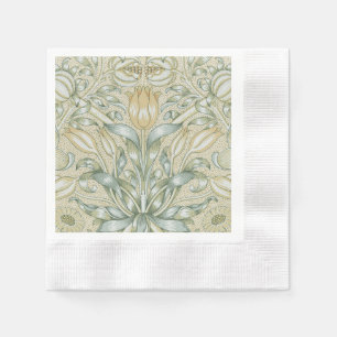 William Morris Lily and Pomegranate Flower Classic Napkin