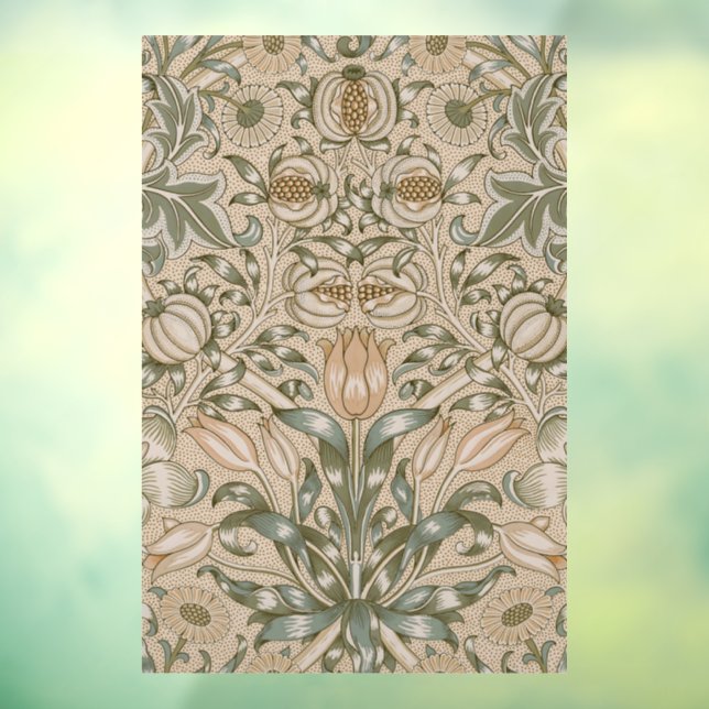 William Morris Lily and Pomegranate Flower Pattern (Sheet 3)