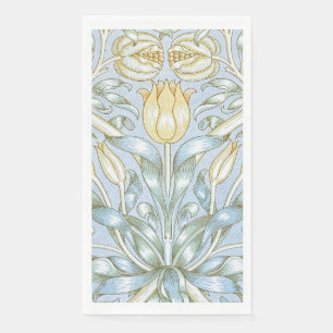 William Morris Lily and Pomegranate Flower Pattern Napkin
