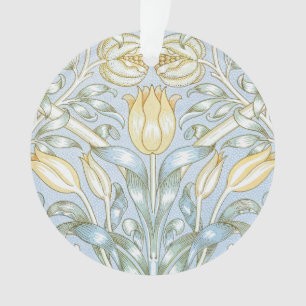 William Morris Lily and Pomegranate Flower Pattern Ornament