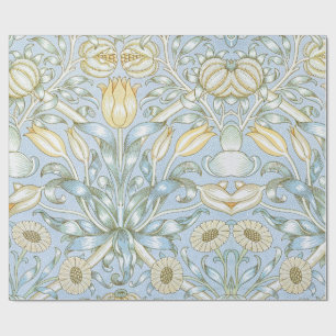 William Morris Lily and Pomegranate Flower Pattern Wrapping Paper