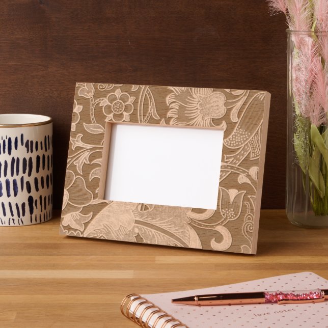 William Morris Lodden Design Etched Frames (Left)