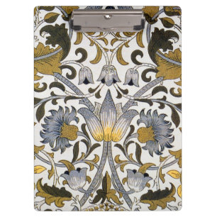 William Morris Lodden floral flower Clipboard