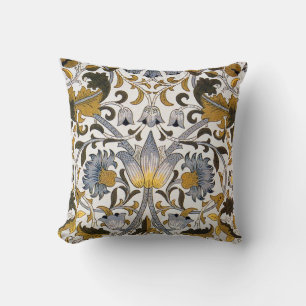 William Morris Lodden floral flower Cushion