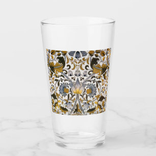 William Morris Lodden floral flower Glass