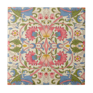 William Morris Lodden floral flower wallpaper  Ceramic Tile