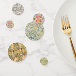 William Morris Lodden floral flower wallpaper  Confetti