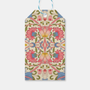 William Morris Lodden Floral Pattern Pastel Gift Tags